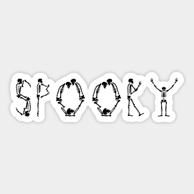 Spooky Sticker by ARTWORKandBEYOND